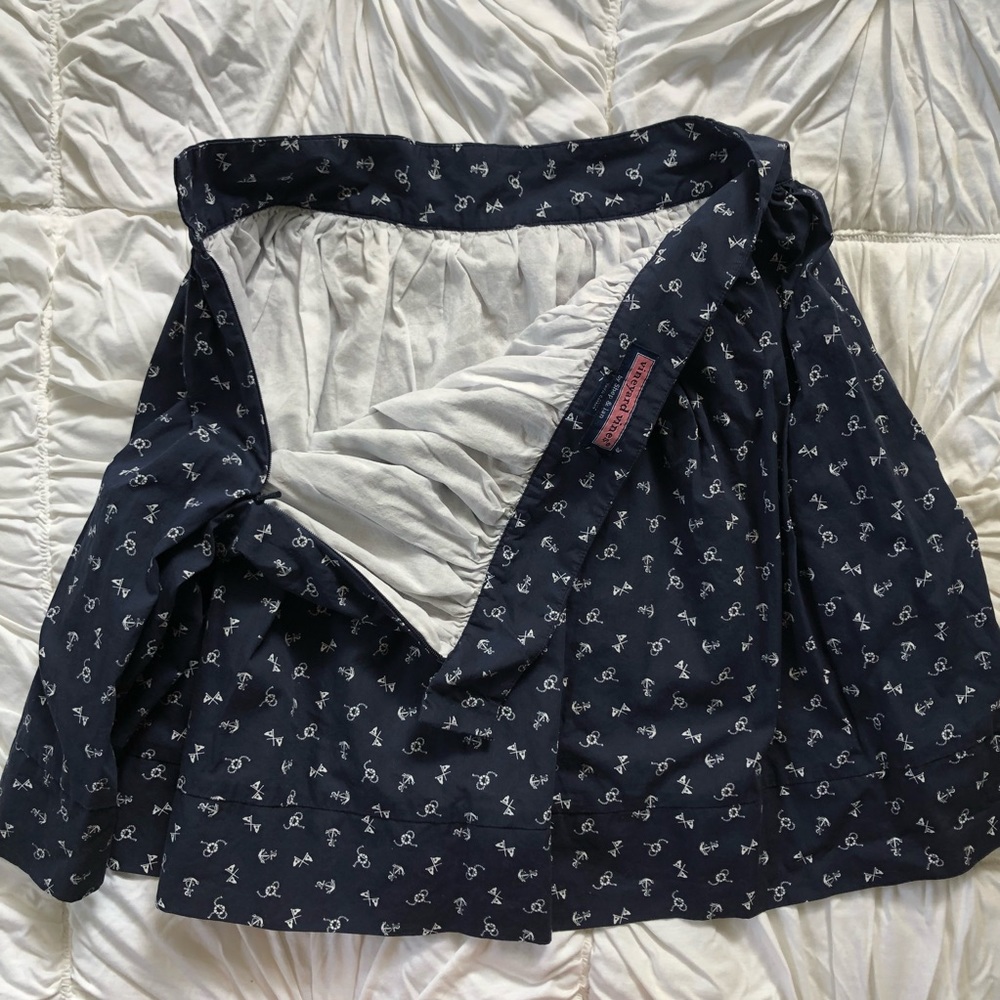 Vineyard Vines Shep & Ian skirt Sz 2 - Picture 7 of 8